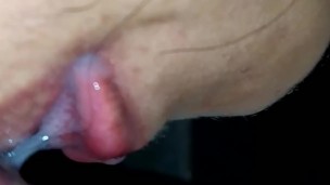 real indian gf giving closeup bj in gym store room with cum in mouth